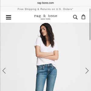 Jeans - rag & bone - dre low rise boyfriend